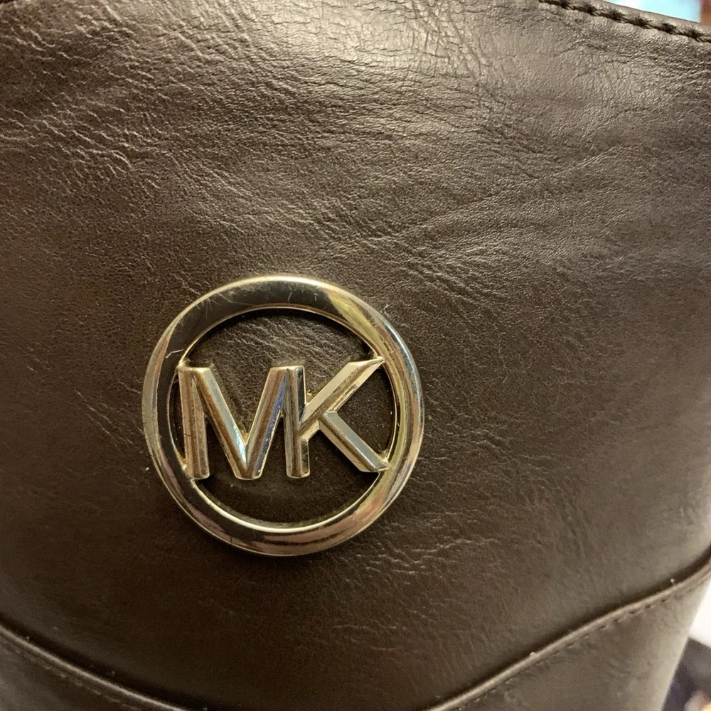 Michael Kors Brown Boots  For Girls Sz 1 Inside Zipper 1